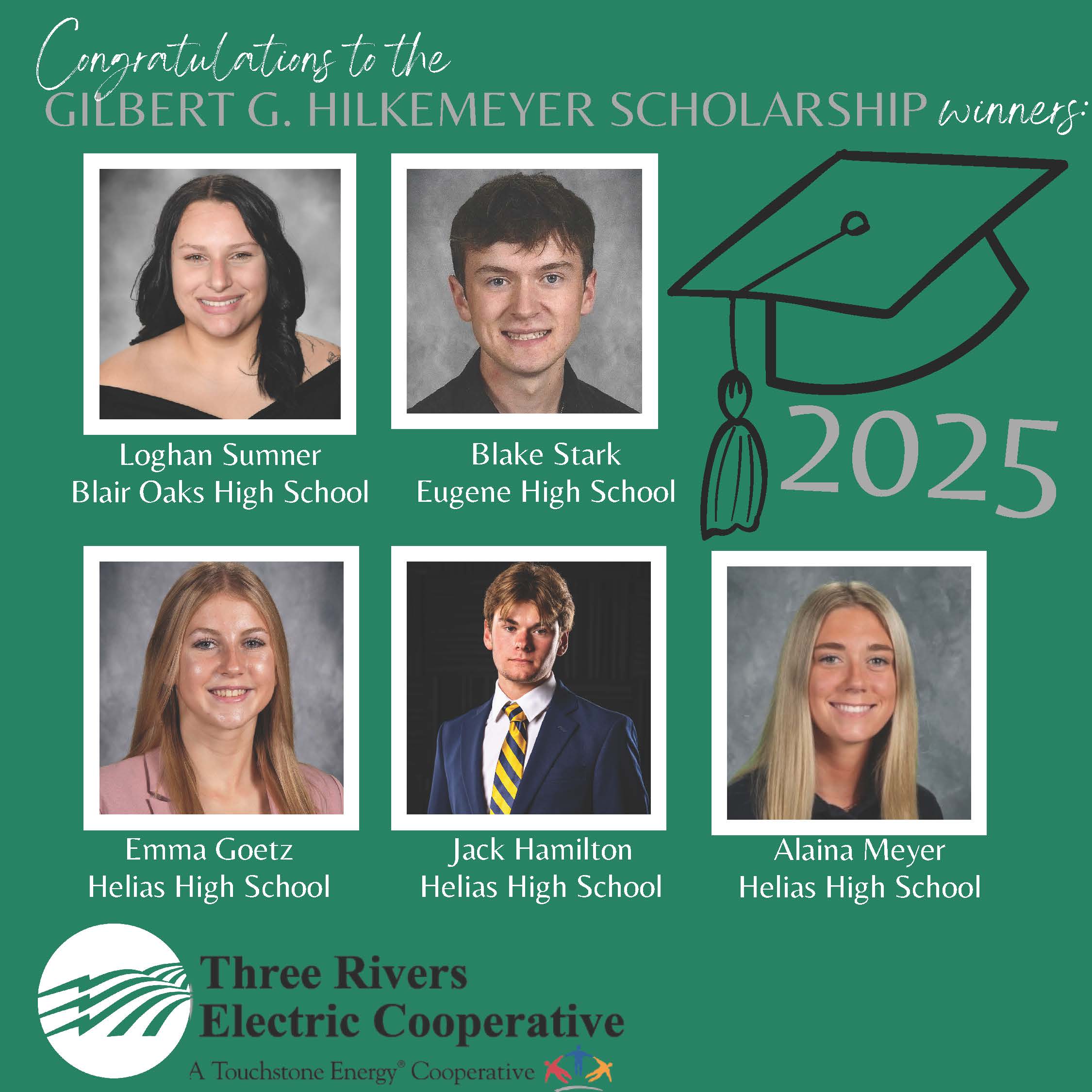 5 Scholarship Winners